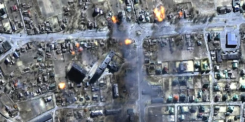 Cernigău zone de locuinte. ucraina război rusia. foto epa-efe