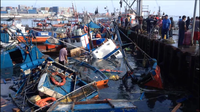 
    Au fost înregistrate valuri seismice de 4,5 metri înălțime (foto: youtube.com)  