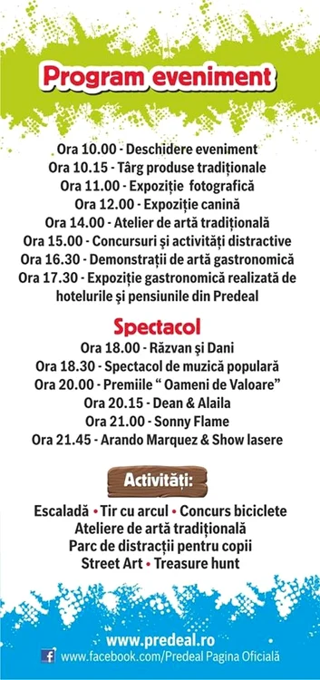 Razvan si Dani vor fi la Predeal pe 9 august