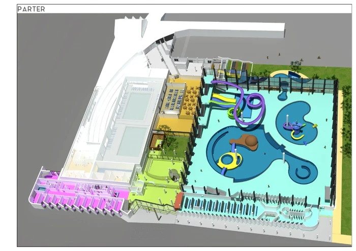 Cum va arăta aquaparkul care se construieşte la Timişoara