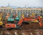 Un spital cu 1000 de patturi va fi construit in 10 zile în provincia Wuhan din China. FOTO EPA-EFE