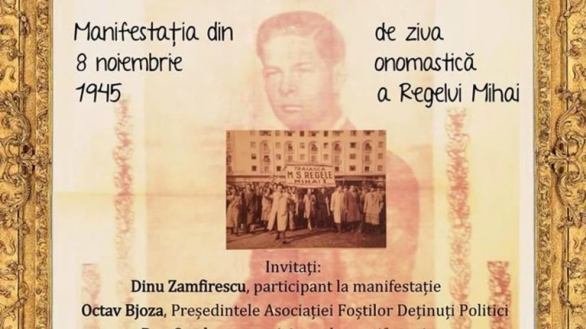 Conferință: „70 de ani de la primul protest anticomunist din România” jpeg