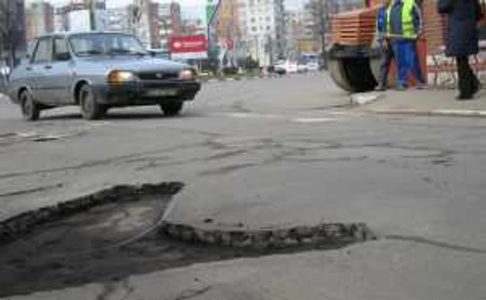 Lucrări pe strada Chiristigii
