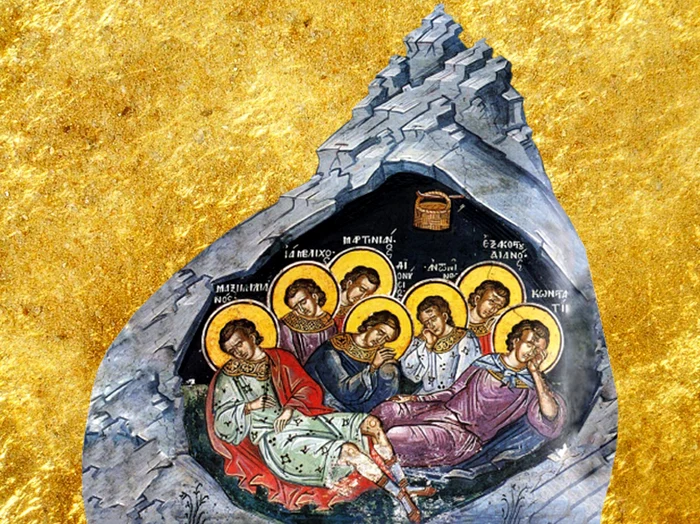 Sfinții 7 tineri din Efes (foto: doxologia.ro)