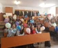 Elevii de a IX-a de la Colegiul Mircea cel Bătrân - Vâlcea care au vorbit cu un imigrant african din Italia Foto Geanina Oprea