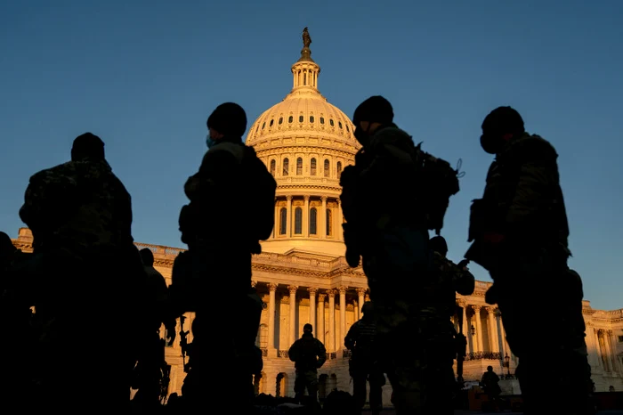 Soldaţii Gărzii Naţionale vor rămâne la Capitoliu până la sfârşitul lunii maiSursă foto: Profimedia