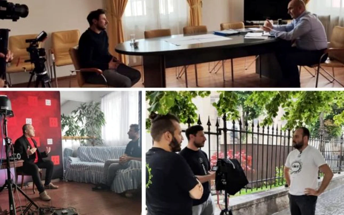 Echipa UrbanizeHub la interviurile ce vor sta la baza documentarului despre oraşele de succes