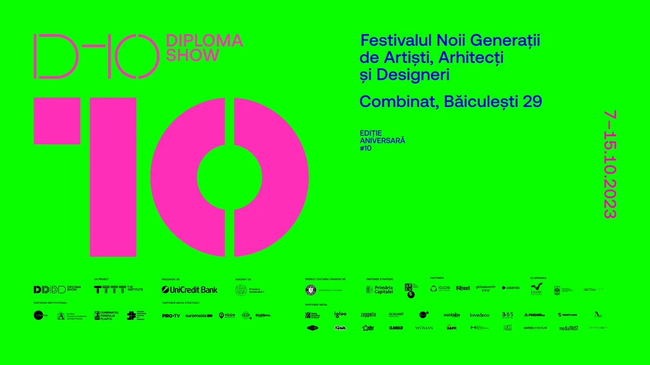 DIPLOMA Show, Festivalul noii generații din industriile creative Sursa foto The Institute
