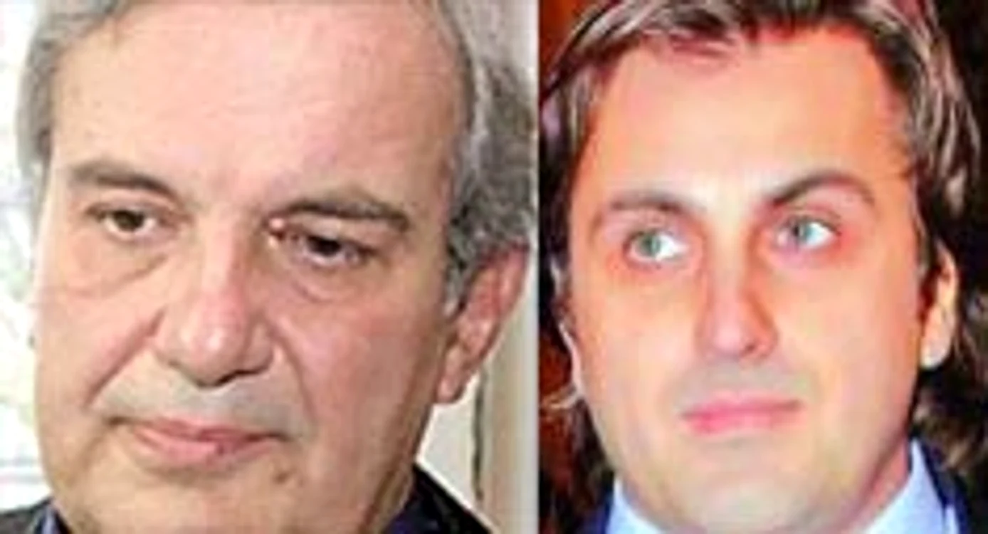 
    Şerban Georgescu şi Mircea Petru  