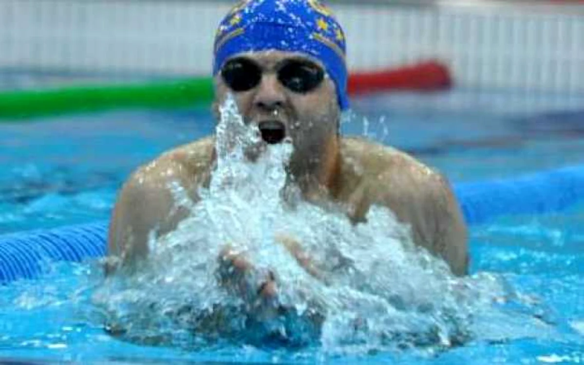 Înotătorul Alexei Sancov a obţinut cele mai multe distincţii pentru Moldova. FOTO Arhivă Adevărul