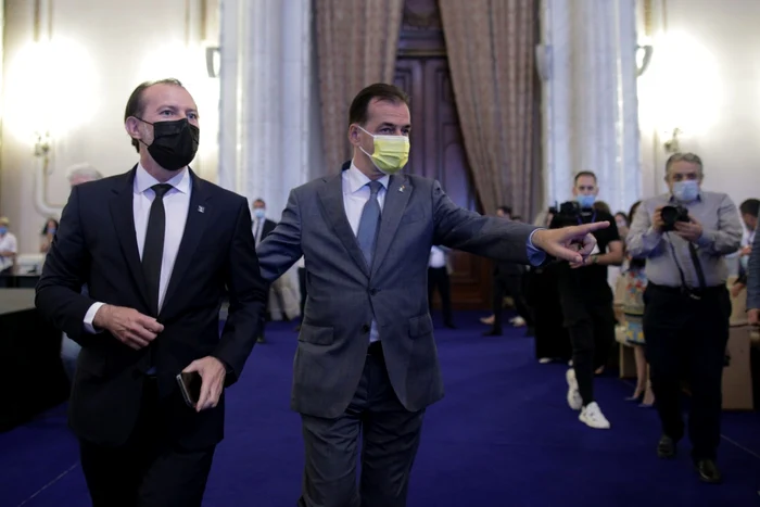 Florin Cîţu urmăreşte sancţionarea lui Orban FOTO Inquam Photos / Octav Ganea