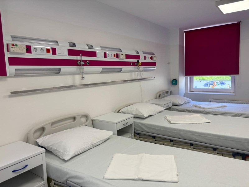 Cum arată una dintre cele mai moderne secții ale unui spital de pediatrie de provincie din România după reabilitare. „E ca în Vest”