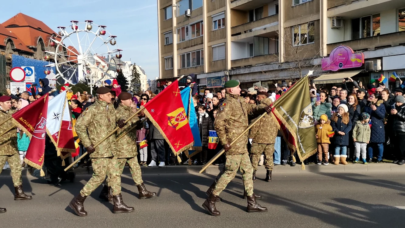Parada militară de la Timișoara FOTO Ștefan Both