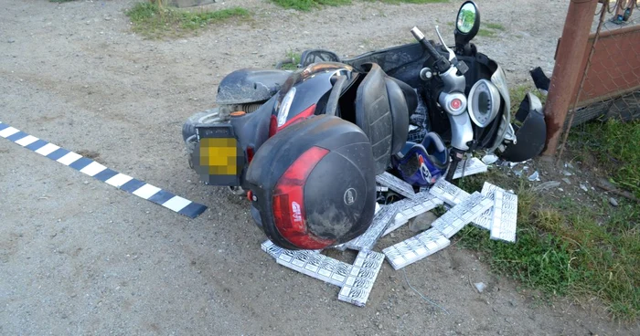 Două accidente de moped, trei victime FOTO Adevărul