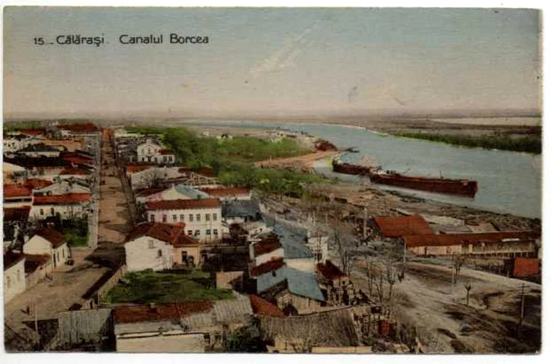 Vechiu târg de la cotul Borcei Foto:Colecţie Florin Rădulescu