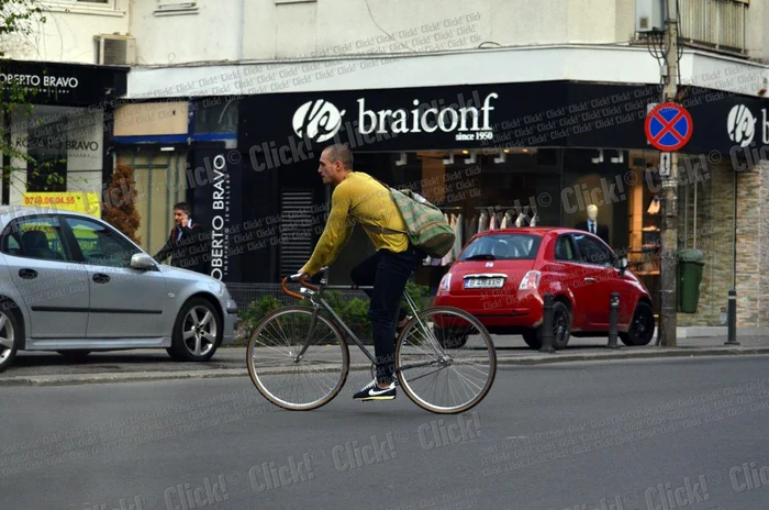Vladimir a traversat neregulamentar Calea Victoriei,