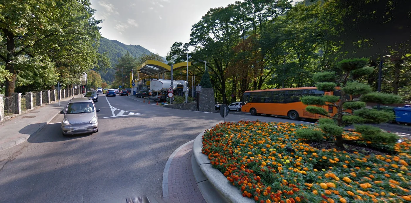 Reacția unui turist străin abordat de un taximetrist din Sinaia / foto: arhiva Click!