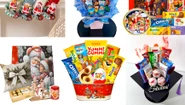 Cadouri dulci pentru copii Moș Nicolae și Crăciun 2025 – Pachete festive eMAG sub 50 lei Colaj eMAG jpg