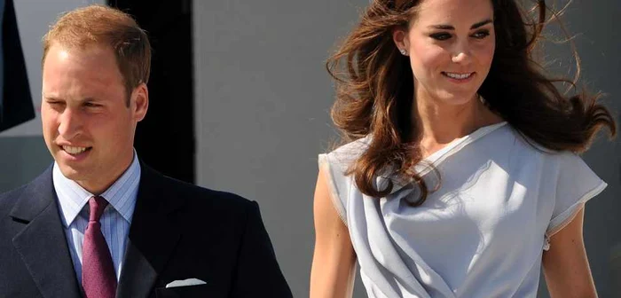 William şi Kate par să fie genul de părinţi ce nu-şi vor scăpa din ochi copilul FOTO AFP