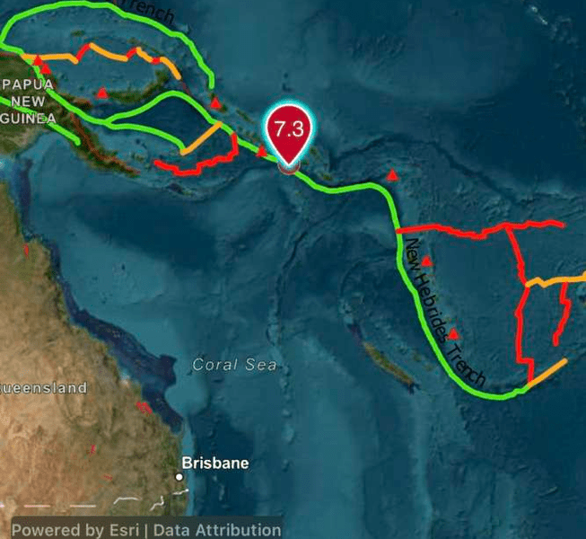 Cutremur cu magnitudinea 7 în Insulele Solomon din Oceanul Pacific. Alertă de tsunami