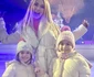 Andreea Bălan și fiicele, prezente la Târgul de Crăciun din Craiova / Sursă foto: Instagram