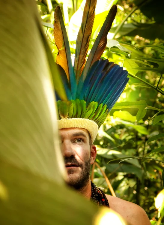 Alexandru Stermin studiază triburile din America de Sud. FOTO: Arhivă personală