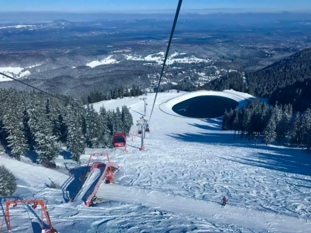 Domeniul schiabil din Poiana Braşov va redevemni cel mai mare din ţară FOTO Ioan Buciumar