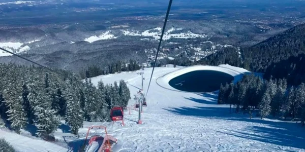 Domeniul schiabil din Poiana Braşov va redevemni cel mai mare din ţară FOTO Ioan Buciumar