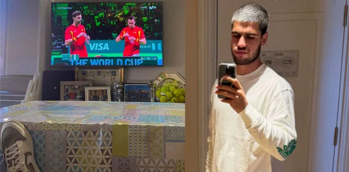 Carlos Alcaraz preferă un trai modest Foto/Colaj X-Instagram