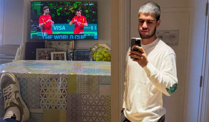 Carlos Alcaraz preferă un trai modest Foto/Colaj X-Instagram