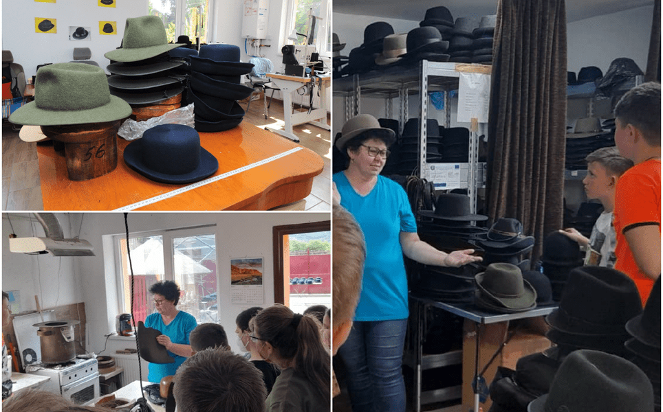 Micul atelier de confecționat pălării de la țară. Afacerea de succes fondată de două femei pălărier VIDEO