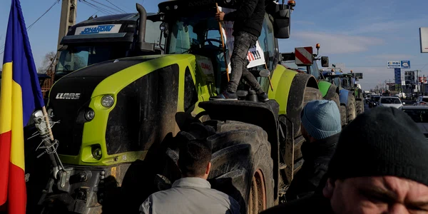 Proteste fermieri tractor afumati 13 ianuarie 2024 ID243752 INQUAM Photos Octav Ganea jpg
