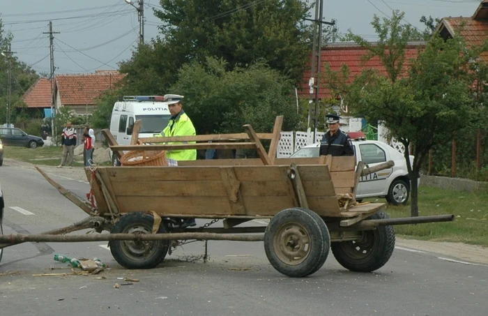 Tot mai multe carute sunt implicate in accidente rutiere