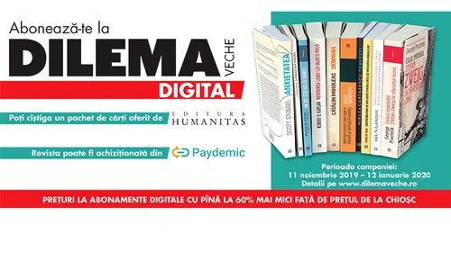 Regulamentul concursului Abonează te la Dilema veche digital jpeg