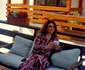 Claudia Ghițulescu și-a sfințit mașina nouă la Mănăstirea Nechit
