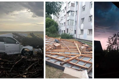 Colaj furtună FOTO Meteoplus 