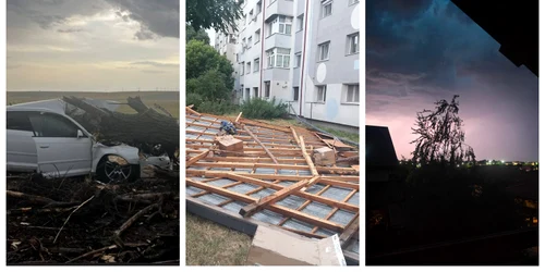 Colaj furtună FOTO Meteoplus 
