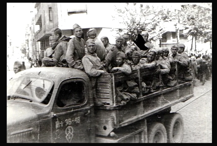 Soldați ruși în România FOTO Adevărul
