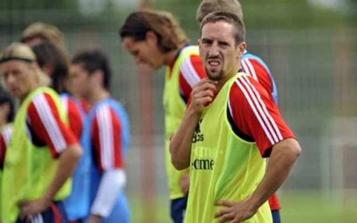Fotbal: Ribery, accidentat, nu va juca în primul meci de campionat