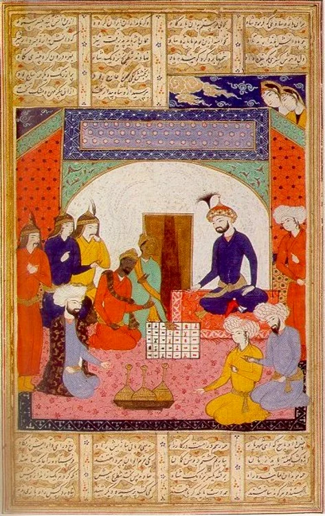 La curtea liderului persan FOTO wikipedia