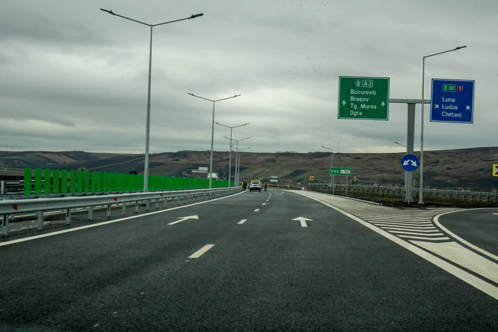 Vom putea circula pe autostradă de la Cluj-Napoca la Târgu Mureș. FOTO: Pro infrastructura
