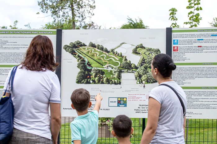 Primul Parc de Aventură din orașul Galați, inaugurat FOTO: Primăria Galați