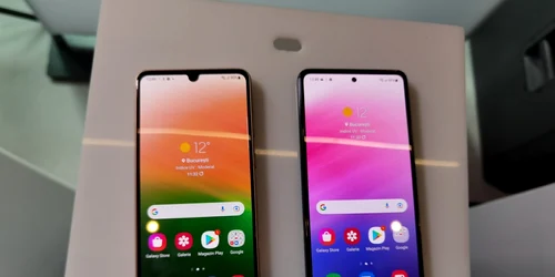 Samsung A53 5G şi Samsung A33 5G FOTO Adrian Pogîngeanu