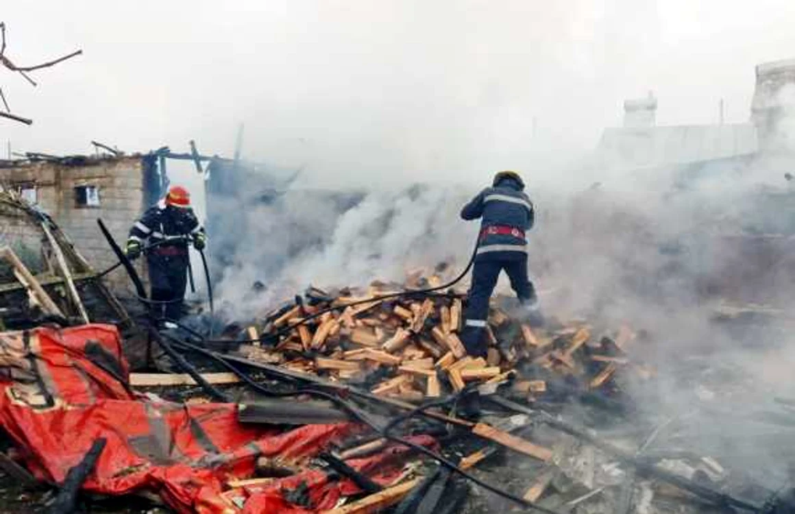 incendiu osobesti
