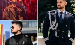 Alexandru Ionașc, desemnat „Polițistul anului 2017” la IPJ Cluj, a demisionat in urma unei imcompatibilitati FOTO: FB/Polițiștii au umor