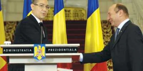 Victor Ponta şi Traian Băsescul. Arhivă Adevărul