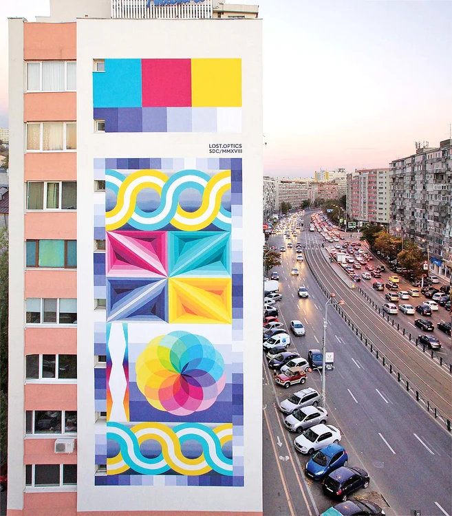 Așa arată un bloc  nonconformist 