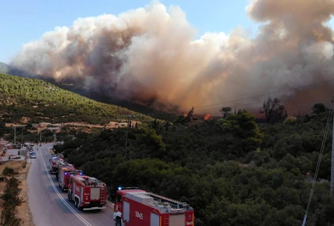 Pompierii români au plecat după trei zile, timp în care s-au luptat pentru salvarea mănăstirii