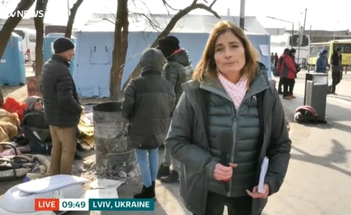Sirenele s-au declanșat chiar în timpul emisiei live Foto: ITV
