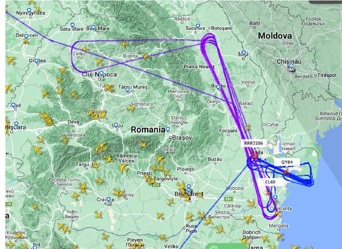 Avioanele NATO a supravegheat orice mișcări ale rușilor în Ucraina